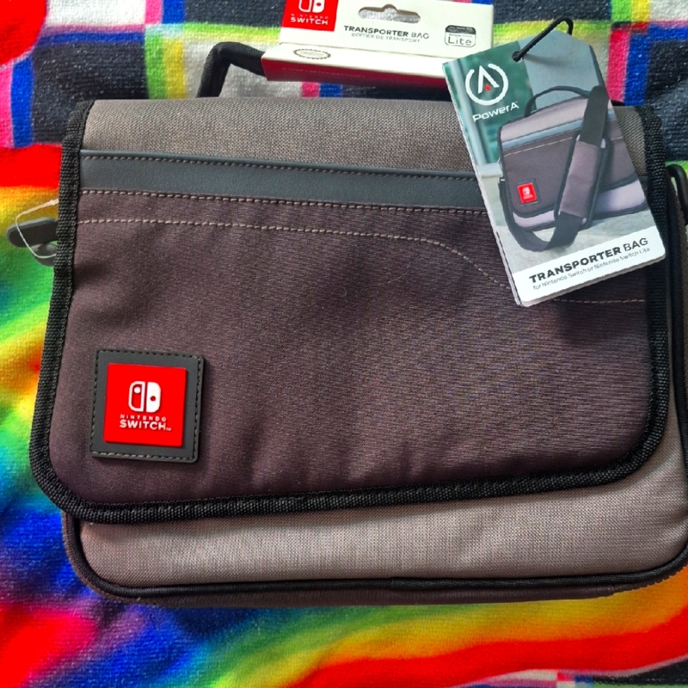 Nintendo Switch Transporter Bag - Black and Gray